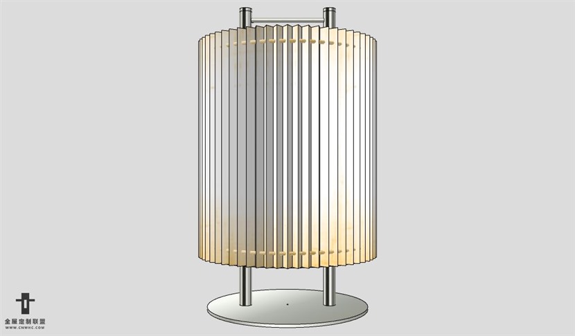 SketchUp台灯模型草图大师台灯3D模型Lamp-005