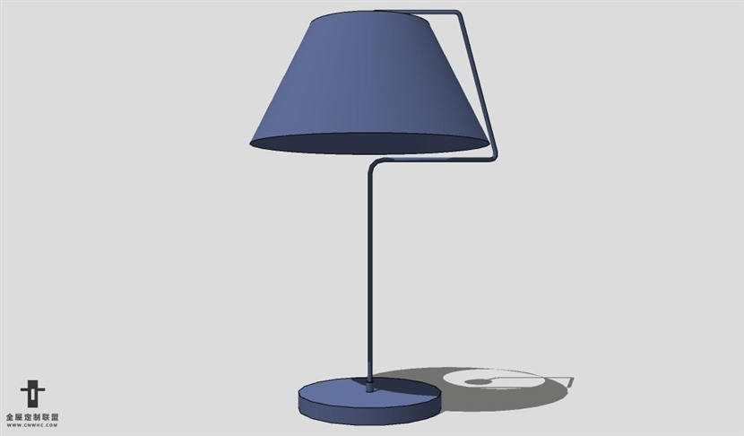 SketchUp台灯模型草图大师台灯3D模型Lamp-007