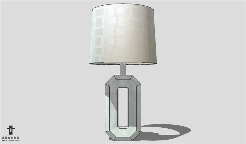 SketchUp台灯模型草图大师台灯3D模型Lamp-011