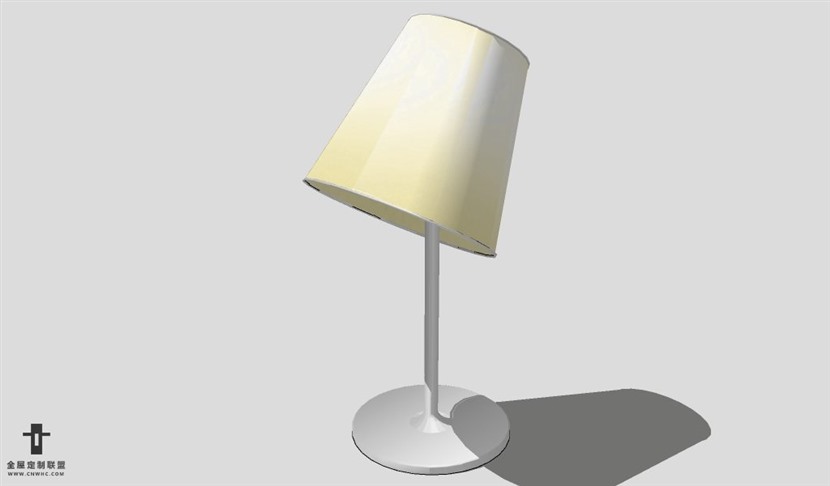 SketchUp台灯模型草图大师台灯3D模型Lamp-014