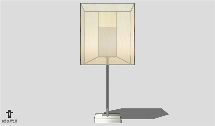 SketchUp台灯模型草图大师台灯3D模型Lamp-048