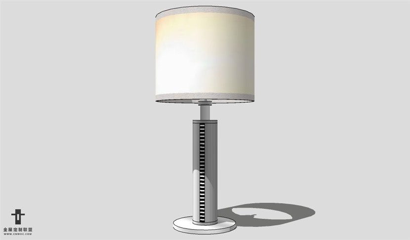 SketchUp台灯模型草图大师台灯3D模型Lamp-059