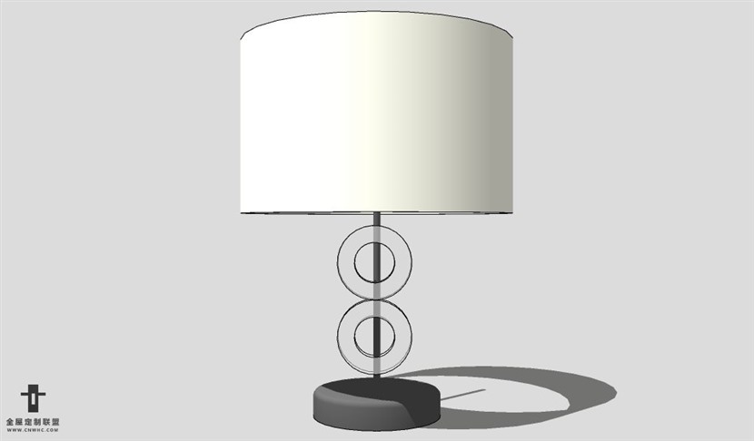 SketchUp台灯模型草图大师台灯3D模型Lamp-061