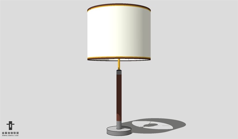 SketchUp台灯模型草图大师台灯3D模型Lamp-062