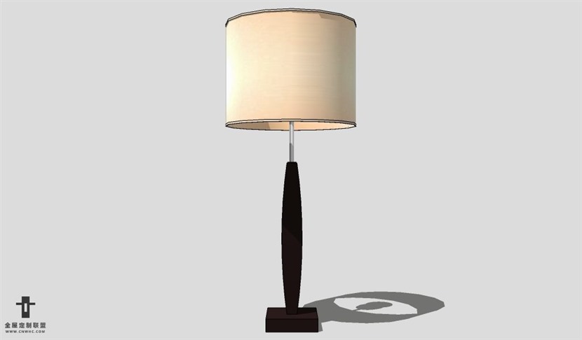 SketchUp台灯模型草图大师台灯3D模型Lamp-066