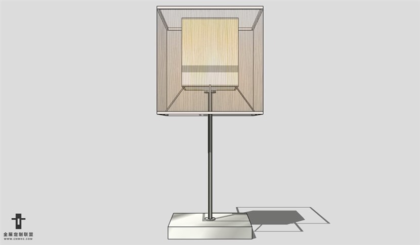 SketchUp台灯模型草图大师台灯3D模型Lamp-085