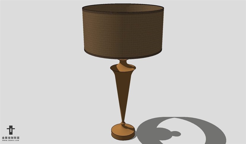 SketchUp台灯模型草图大师台灯3D模型Lamp-086