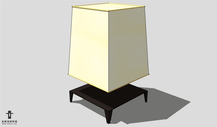 SketchUp台灯模型草图大师台灯3D模型Lamp-088