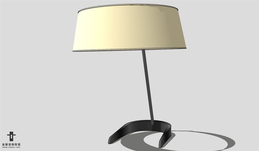 SketchUp台灯模型草图大师台灯3D模型Lamp-098