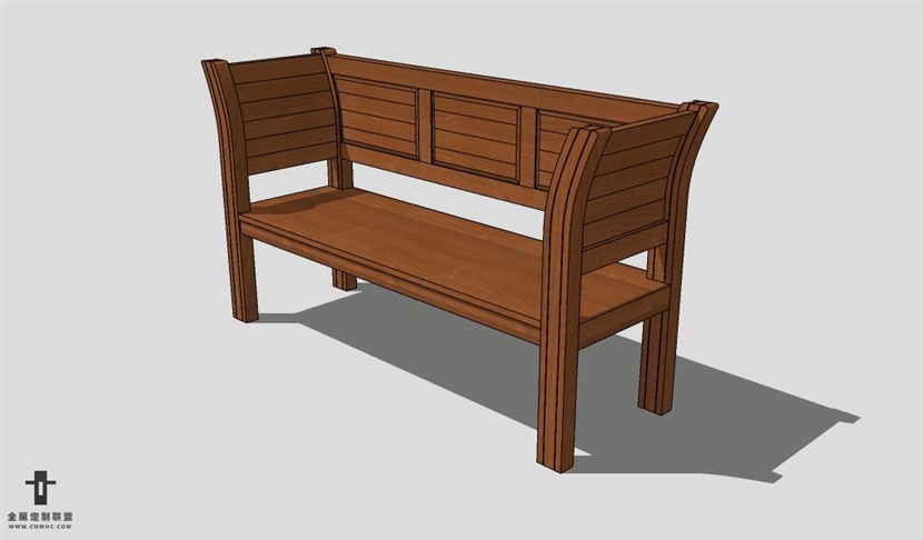 SketchUp椅子模型草图大师户外椅子模型Patio Chair-001