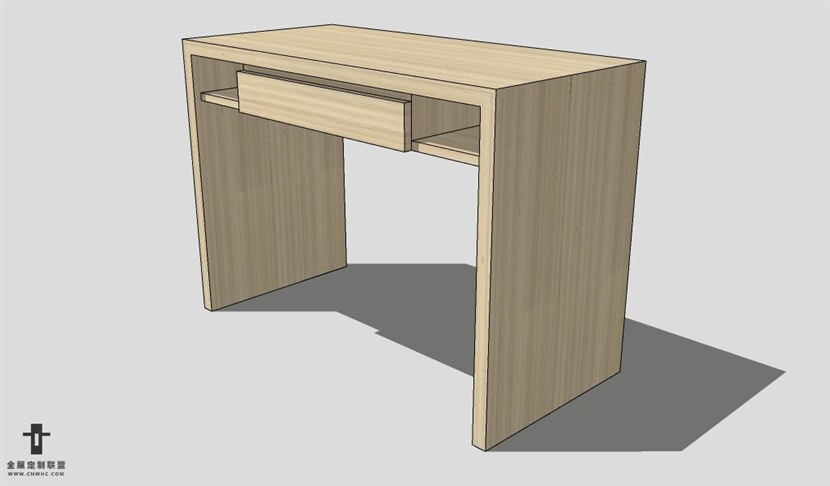 SketchUp桌子模型草图大师长餐桌3D模型table--030