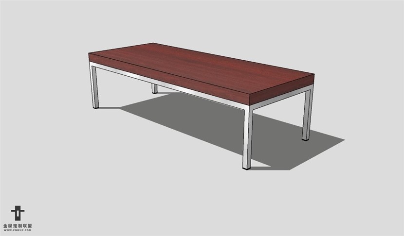 SketchUp茶几模型草图大师茶几3D模型Tea table-010