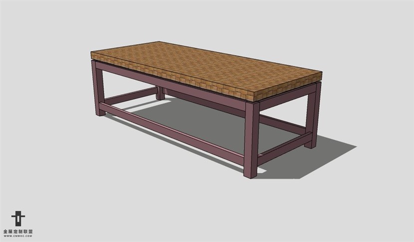 SketchUp茶几模型草图大师茶几3D模型Tea table-018