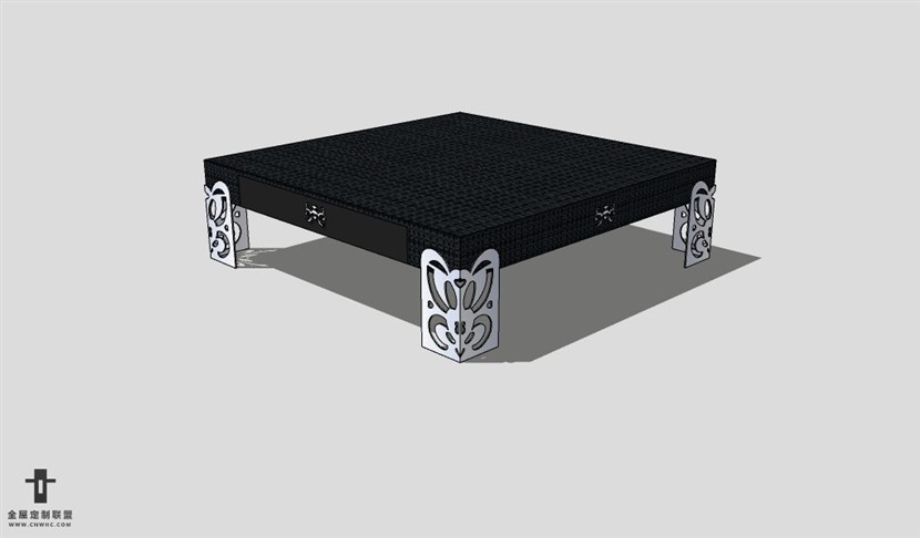 SketchUp茶几模型草图大师茶几3D模型Tea table-031