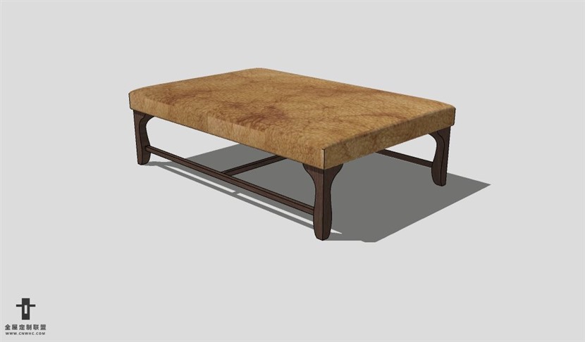 SketchUp茶几模型草图大师茶几3D模型Tea table-041