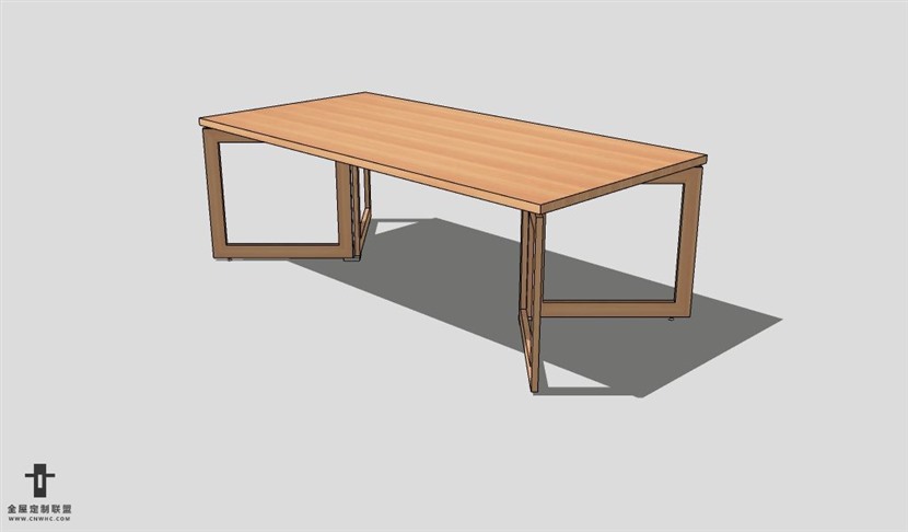 SketchUp茶几模型草图大师茶几3D模型Tea table-048