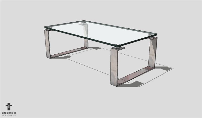 SketchUp茶几模型草图大师茶几3D模型Tea table-052