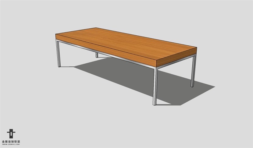 SketchUp茶几模型草图大师茶几3D模型Tea table-053