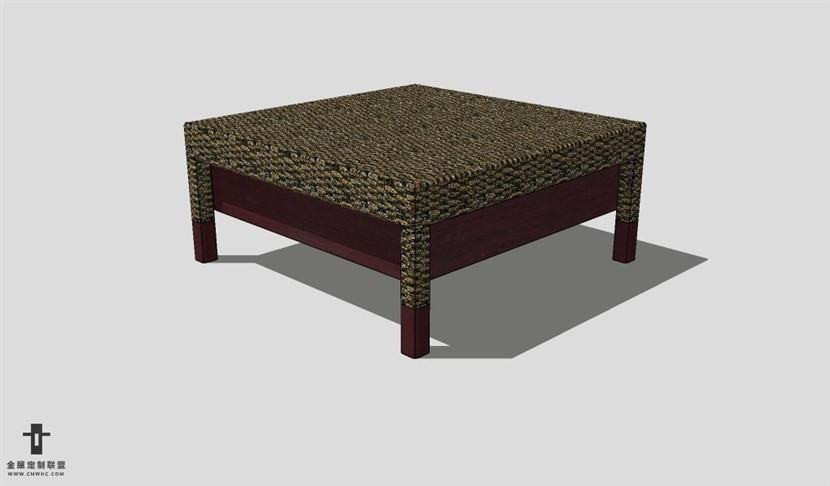 SketchUp茶几模型草图大师茶几3D模型Tea table-057