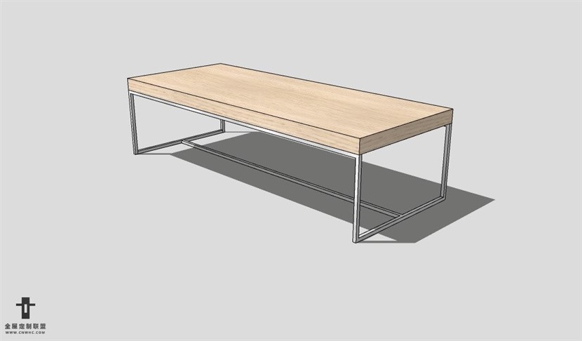 SketchUp桌子模型草图大师合式桌子3D模型Washitsu-Table-002