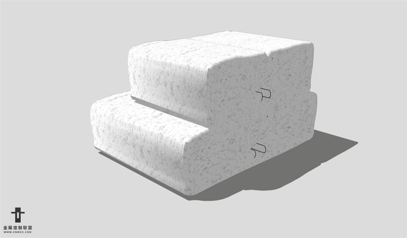 SketchUp卫生间设备模型草图大师卫生间用品3D模型Towel-003