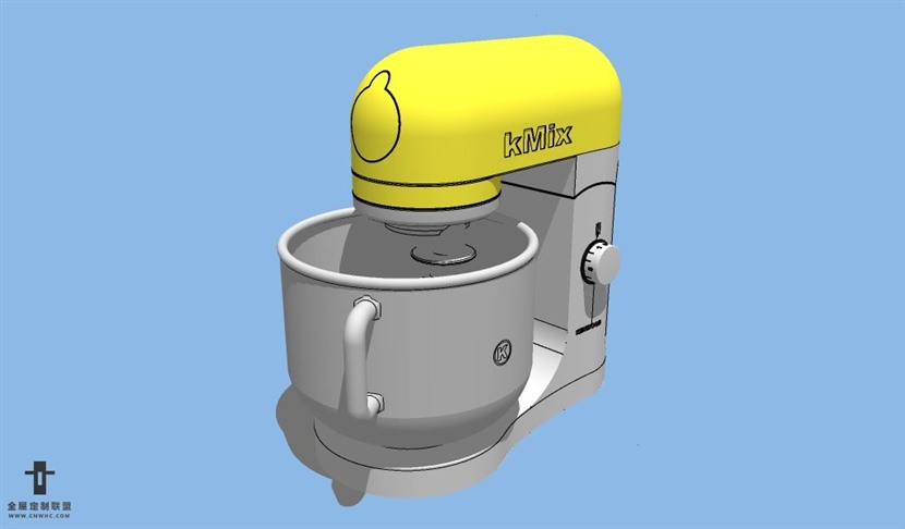 SketchUp草图大师厨房电器咖啡机SU模型下载001SKP模型