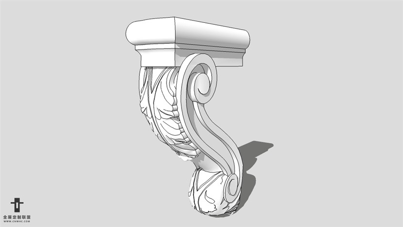 SketchUp草图大师建筑构建模型下载-034SKP模型