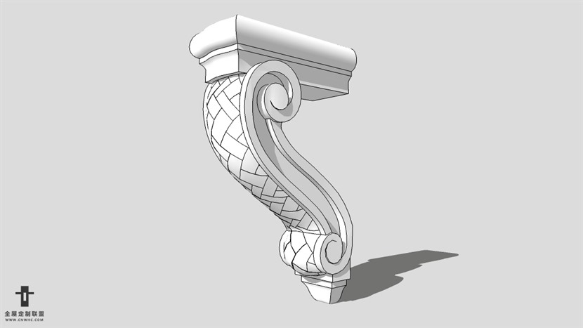 SketchUp草图大师建筑构建模型下载-035SKP模型