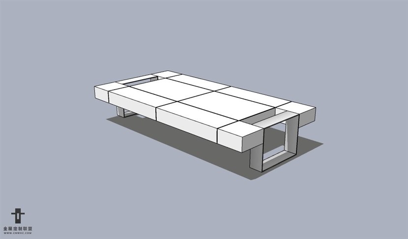 SketchUp草图大师茶几SU模型054SKP模型