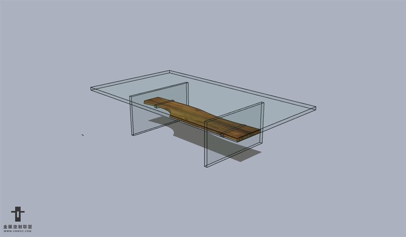 SketchUp草图大师茶几SU模型065SKP模型