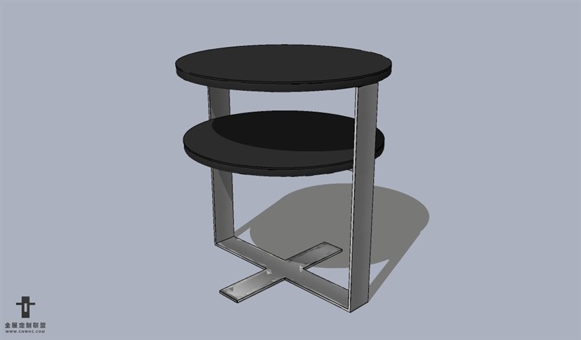 SketchUp草图大师茶几SU模型下载084SKP模型