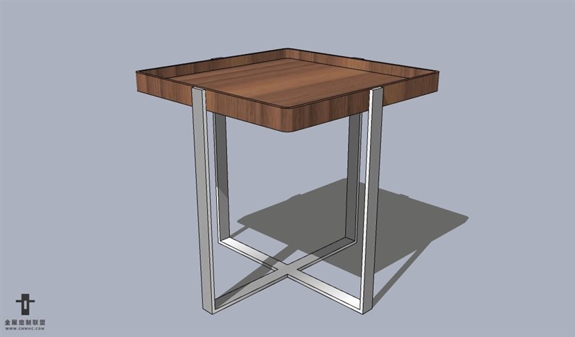 SketchUp草图大师茶几SU模型下载106SKP模型