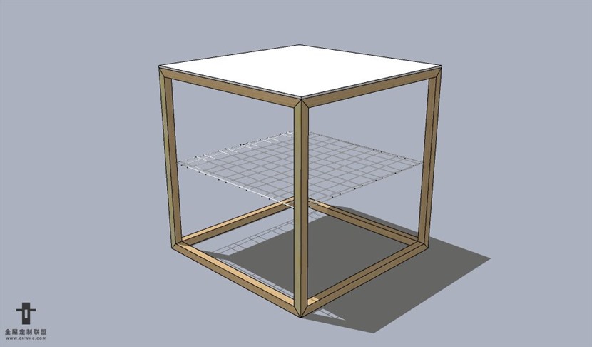 SketchUp草图大师茶几SU模型下载113SKP模型