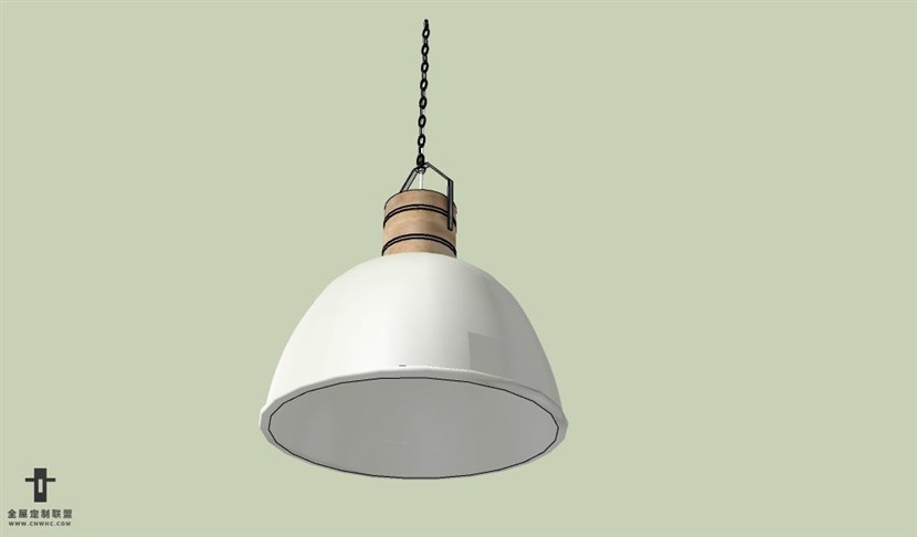 SketchUp草图大师现代简约风格吊灯天花灯SU模型下载Ceiling Light 126SKP模型