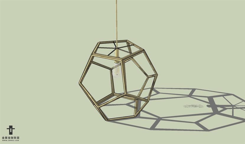 SketchUp草图大师北欧风格吊灯天花灯SU模型下载Ceiling Light 146SKP模型