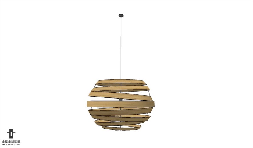 SketchUp草图大师现代简约风格吊灯天花灯SU模型下载Ceiling Light 156SKP模型