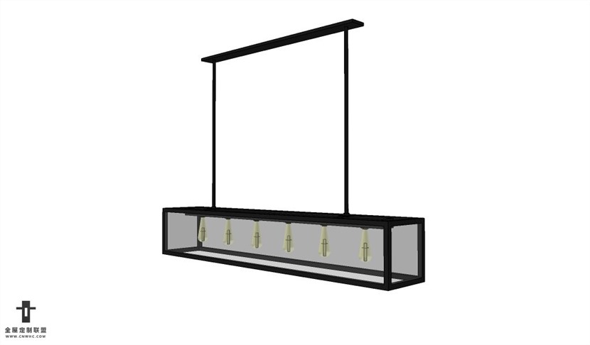 SketchUp草图大师现代简约风格吊灯天花灯SU模型下载Ceiling Light 159SKP模型