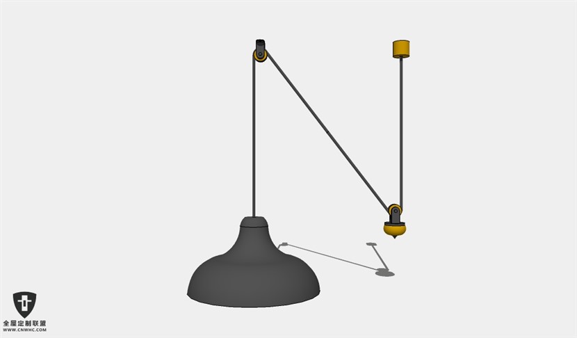 SketchUp草图大师天花灯吊灯SU模型下载Ceiling Light-222SKP模型