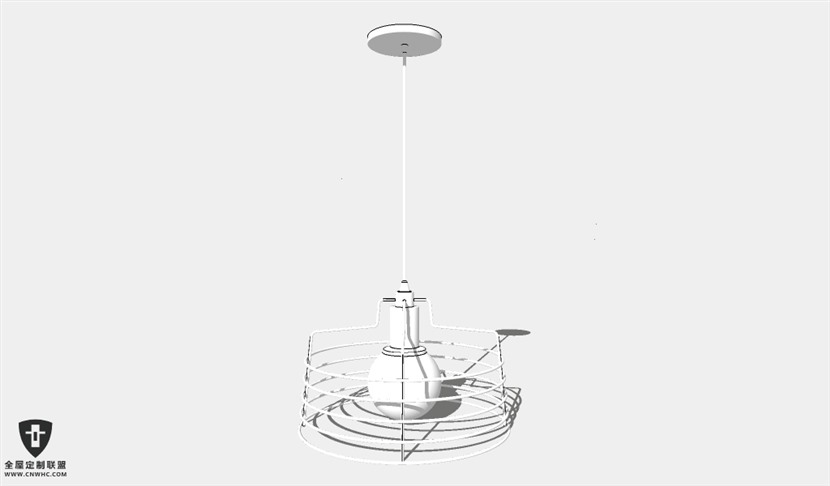 SketchUp草图大师天花灯吊灯SU模型下载Ceiling Light-228SKP模型