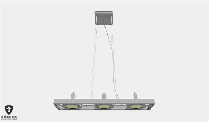 SketchUp草图大师天花灯吊灯SU模型下载Ceiling Light-319SKP模型