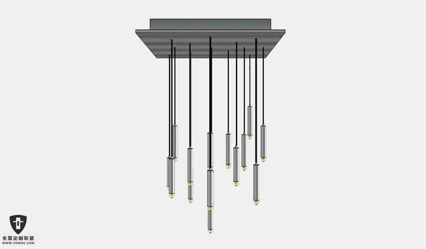 SketchUp草图大师天花灯吊灯SU模型下载Ceiling Light-364SKP模型