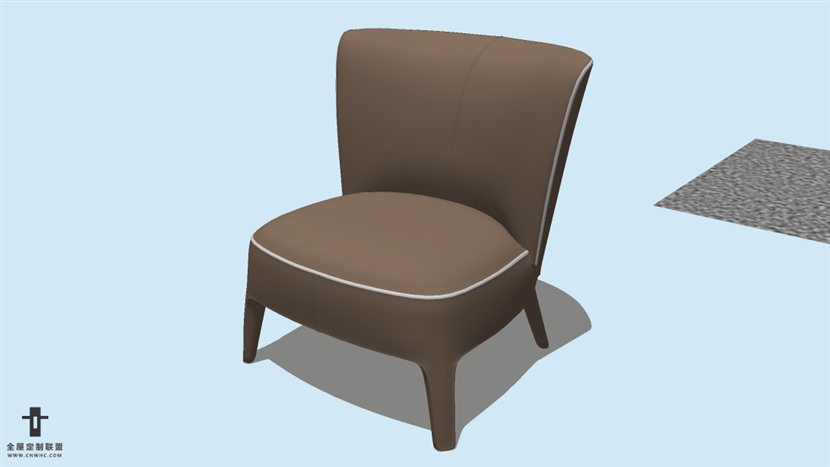 SketchUp精品无扶手椅子模型草图大师椅子模型下载-Chair-031SKP模型