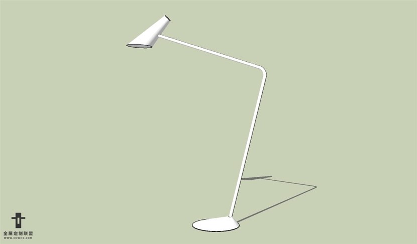 SketchUp草图大师落地灯SU模型下载Floor light-051SKP模型