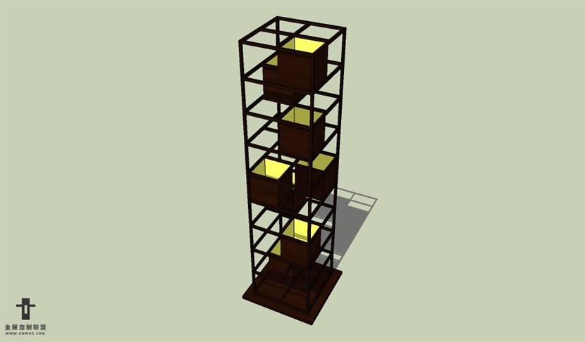 SketchUp草图大师落地灯SU模型下载Floor light-074SKP模型