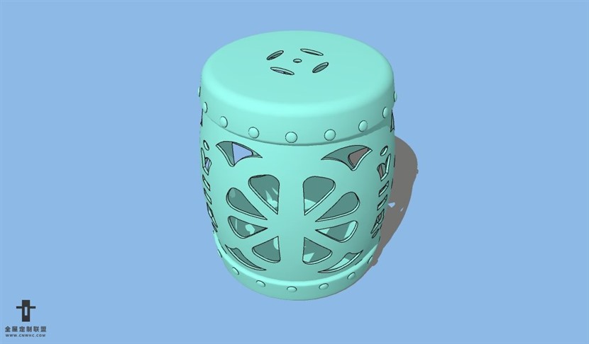 SketchUp草图大师家具中式脚蹬SU模型Footstool-052SKP模型