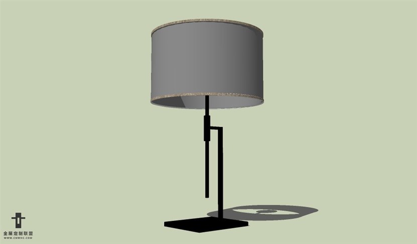 SketchUp草图大师台灯SU模型下载Lamp-014SKP模型