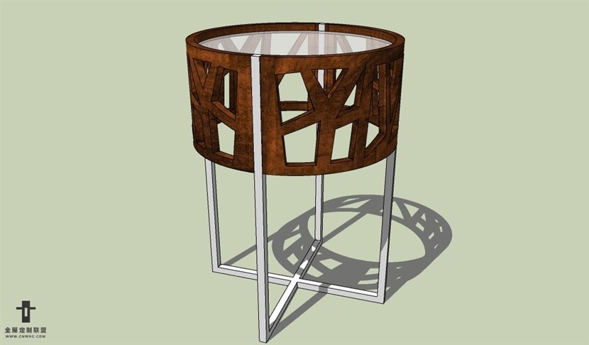 SketchUp草图大师台灯SU模型下载Lamp-019SKP模型