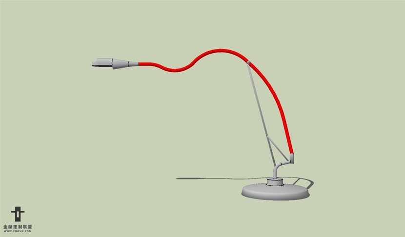 SketchUp草图大师台灯SU模型下载Lamp-042SKP模型