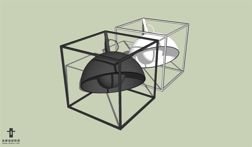 SketchUp草图大师台灯SU模型下载Lamp-055SKP模型