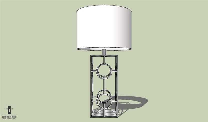 SketchUp草图大师台灯SU模型下载Lamp-149SKP模型